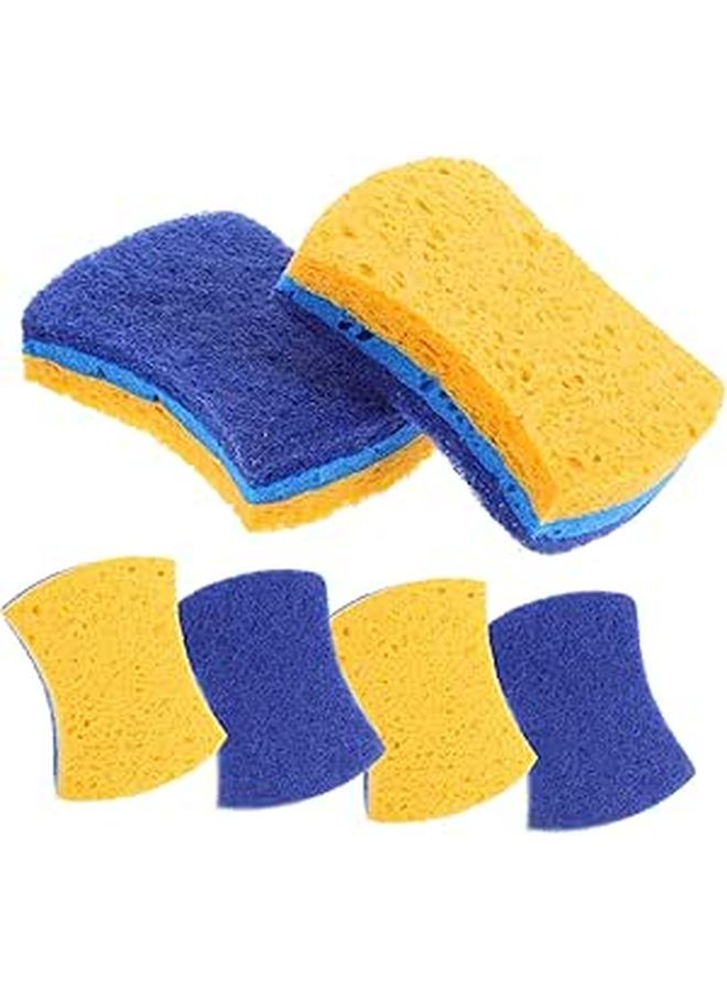 6Pcs Quick Dry Non Smelly Absorbent Scrub Sponges for Kitchen Dishes Countertops Sinks - Image 1