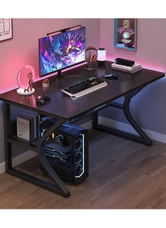 AGD Gaming Desk,Computer Desk, Study Desk Modern, Home Office Desk ,PC Desk for Work Writing Study Gaming Bedroom Computer Table Executive Workstation  - Image 1