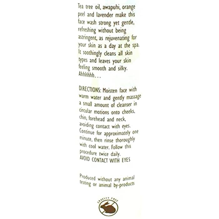 Trader Joe's Spa Face Wash with Tea Tree Oil (2 Packs) - Image 2