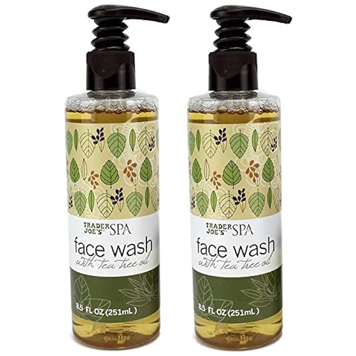 Trader Joe's Spa Face Wash with Tea Tree Oil (2 Packs) - Image 4