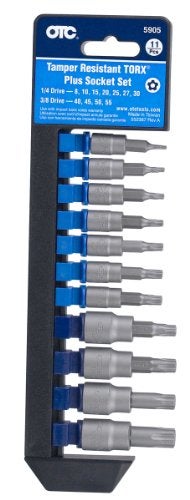 OTC 5905 11 Piece Tamper-Resistant TORX Plus Socket Set - Image 5