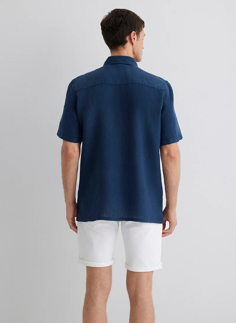 MAVI Grey Linen Shirt