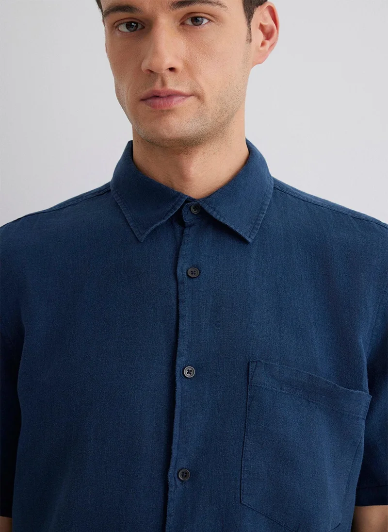 MAVI Grey Linen Shirt
