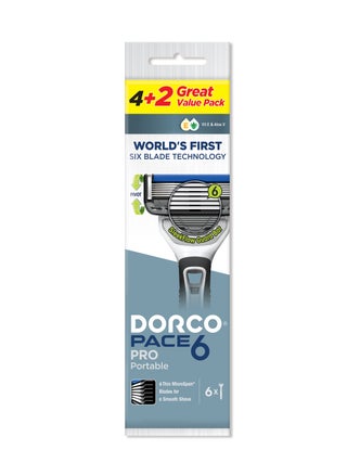 Dorco Pace6 Pro Men Portable Razor 4+2 SXE100 - pzsku/Z4F941C1FDDE497A818F7Z/45/1745308738/6b805c0e-2093-465d-b012-65a7480609da