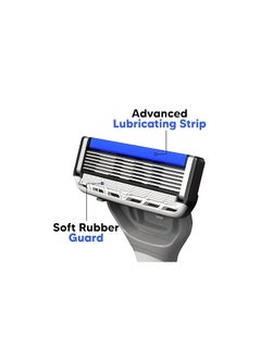 DORCO Dorco Pace6 Pro Men Portable Razor 4+2 SXE100  - Image 3