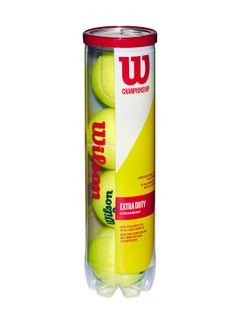 Championship Extra Duty All Courts Yellow Tennis Balls - 4 Ball Can - pzsku/Z4F9429B126F9841EB8F8Z/45/_/1705665008/9df1ff57-8cac-4046-a026-fbe871502b71