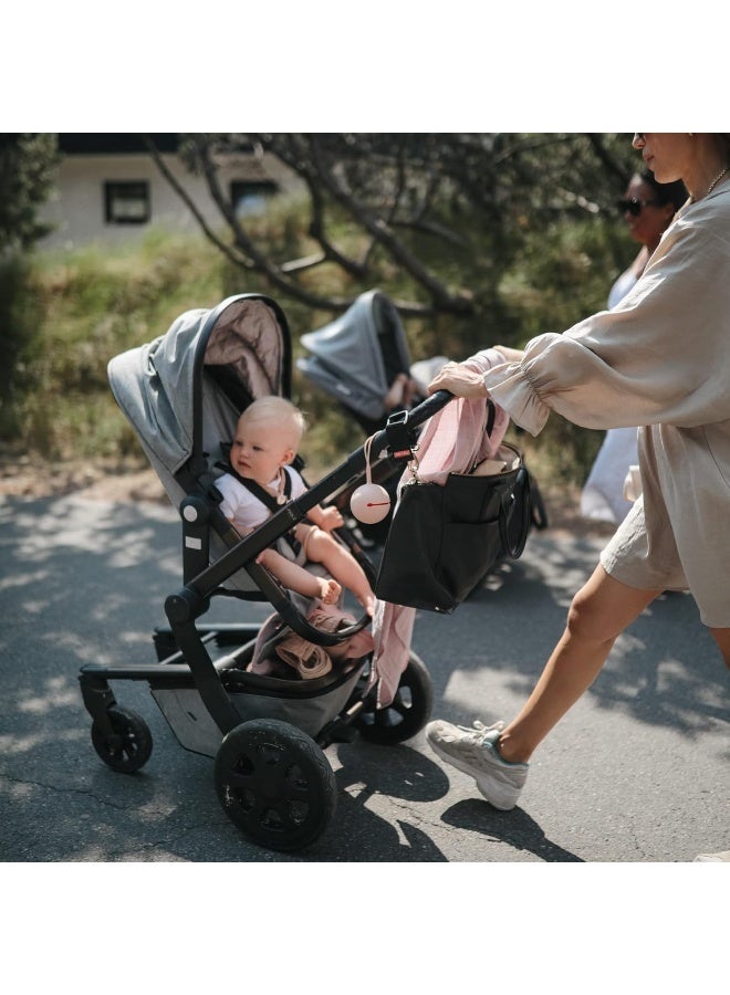 mushie Silicone Pacifier Holder Case (Blush) - Image 4