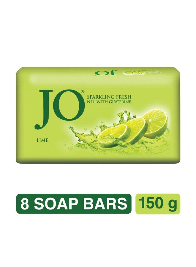 Jo Lime Fresh Soap 150Gm (Pack Of 8) - Image 2