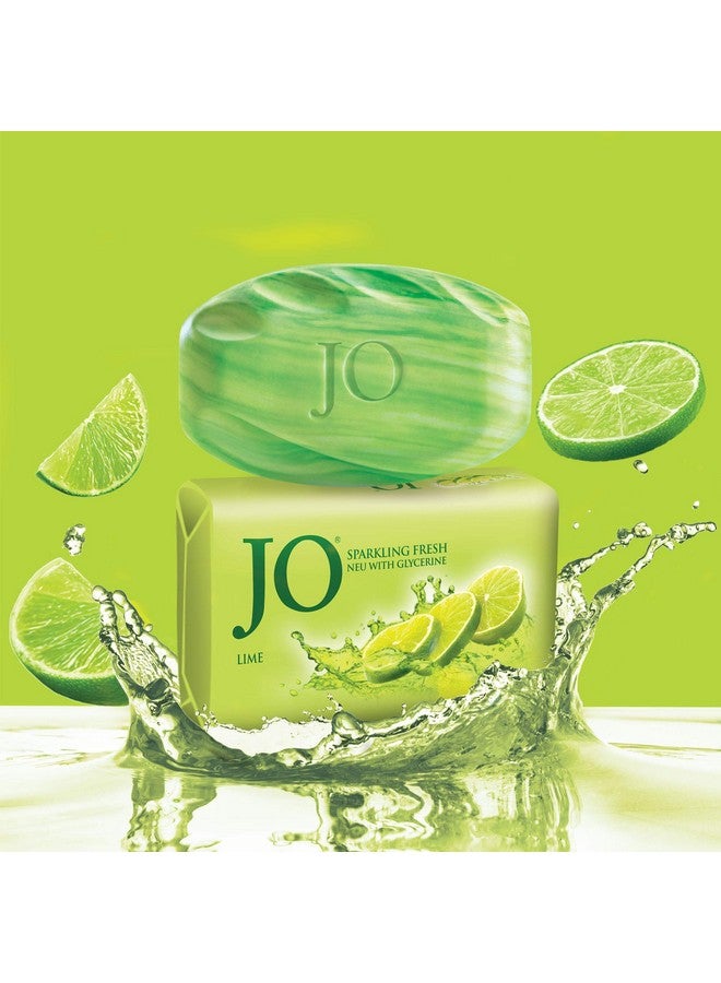 Jo Lime Fresh Soap 150Gm (Pack Of 8) - Image 3