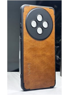 Generic Oppo 12F Leather Case with Black Frame is a case specially designed to protect your device from scratches and shocks.  - Image 1