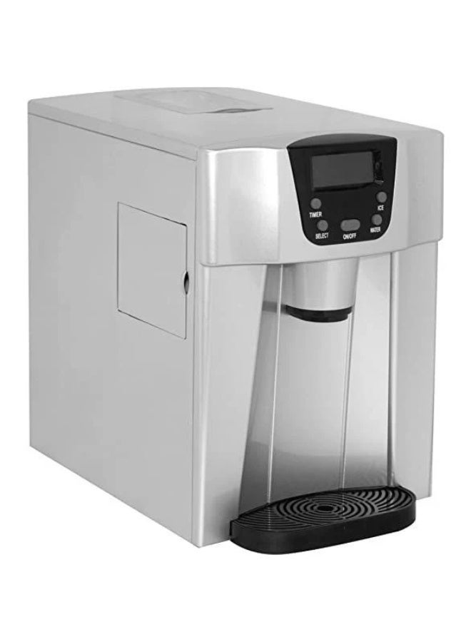 Cool Baby Style Ice Maker Machine 3 In 1 Counter Round Ice, 15kg/24H, 2L Water Tank, for Home, Office & Hotel, Silver - Image 1