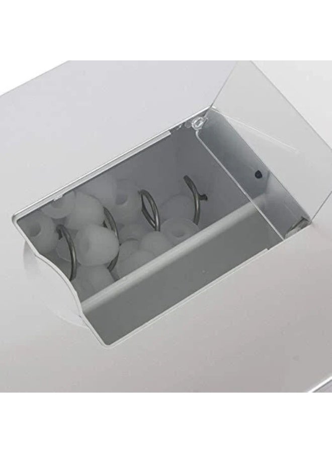 Cool Baby Style Ice Maker Machine 3 In 1 Counter Round Ice, 15kg/24H, 2L Water Tank, for Home, Office & Hotel, Silver - Image 2
