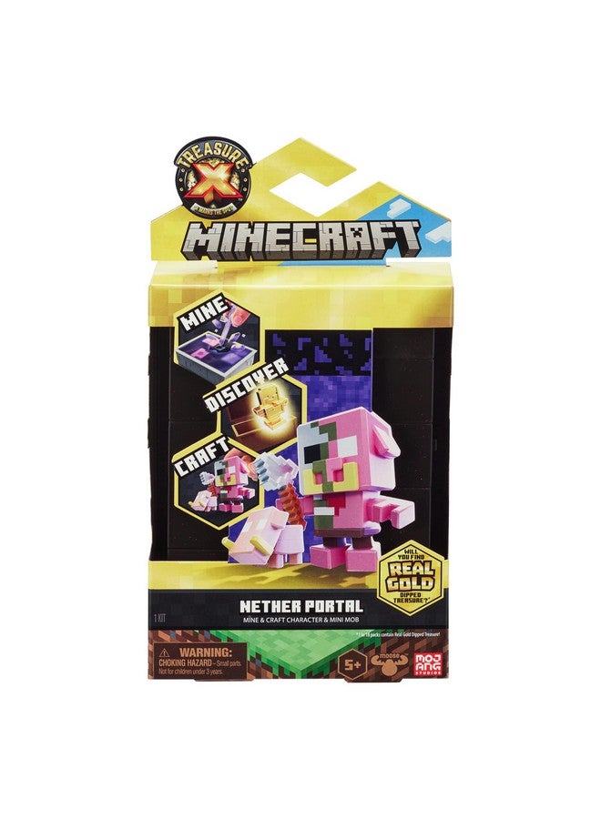 Treasure X Minecraft S1 Nether Portal Craft - Image 2
