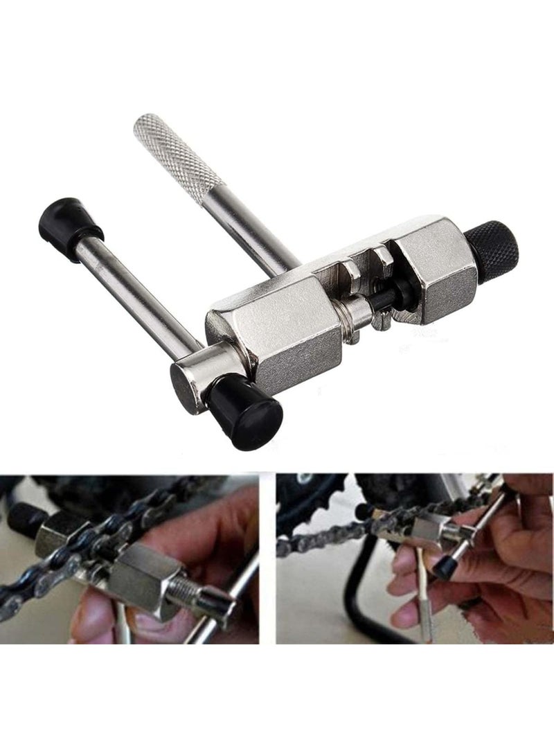 Soofam Bike Repair Tool Set, 5 in 1 Compact and Portable Mountain Bike Tool Kit, Chain Whip Wheel Sprocket Removal Tool, Bottom Bracket Remover, Crank Extractor Cassette Lockring Removal Tool - Image 3