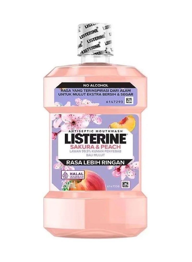 Listerine Sakura & Peach 250ml