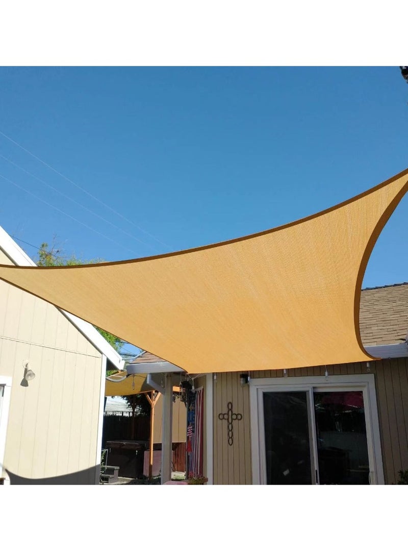 MIXDE Sun Shade Sail Waterproof Rectangle Block Canopy For Patio Backyard Lawn Garden Activities,Sun And UV Protection,2m x 3m - Image 1