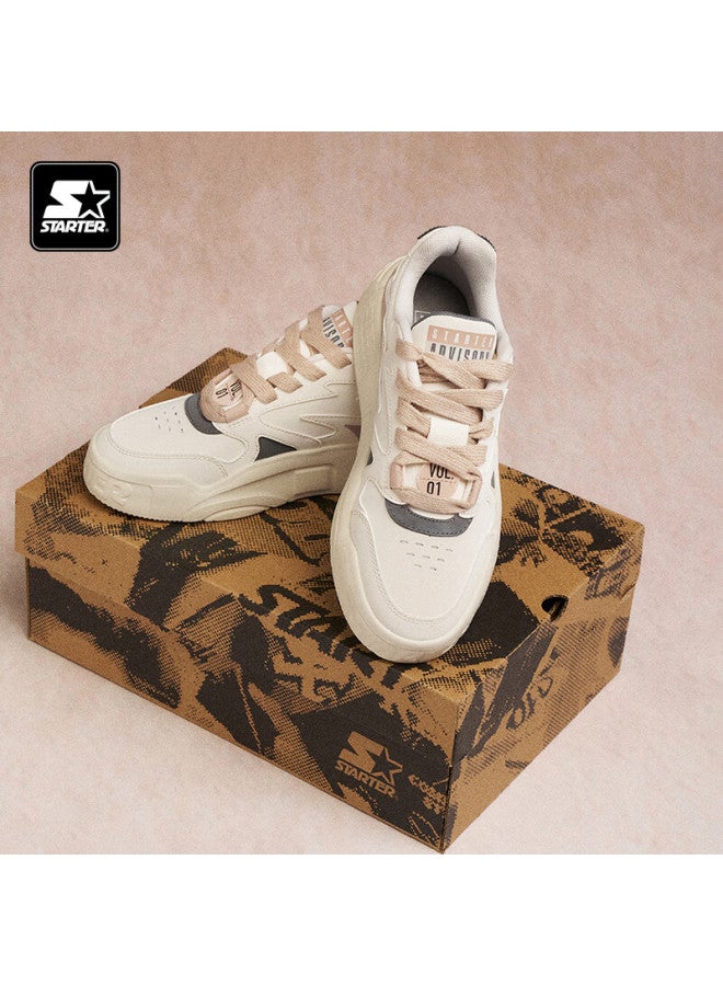 Starter Classic Wave 1 Series Lightweight Weight Reduction Heightening Color Block Sneakers Sports Casual Shoes, Light Gray, Size 39 - Image 3