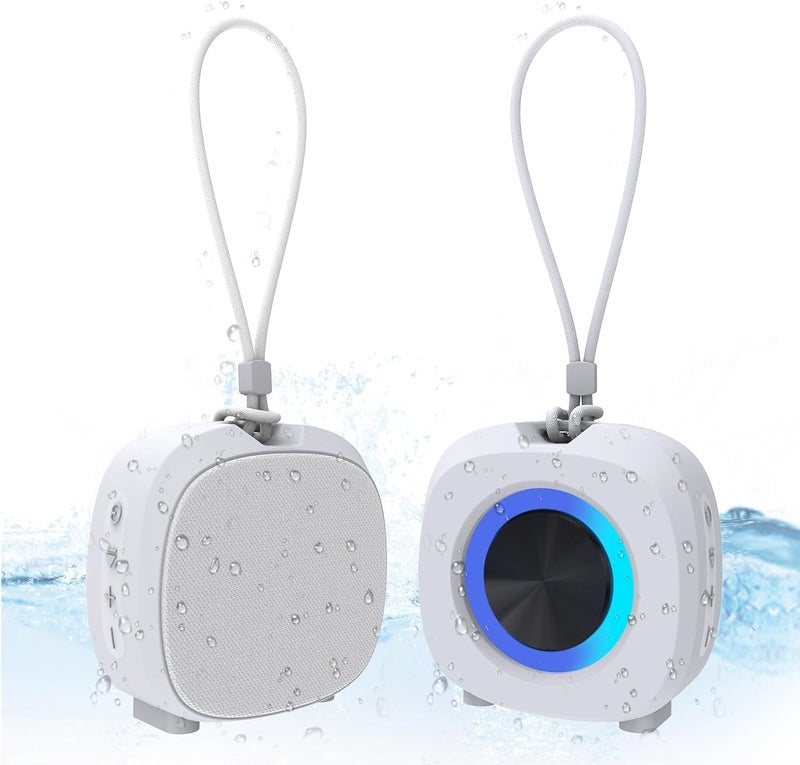 ZZB Bluetooth Speaker Portable Media Players Clear Loud Stereo Sound Deep Bass Wireless Speaker With Lights TWS IPX5 Waterproof Small Speakers Long Playtime for Home/Party/Outdoor/Beach Electronic Gadgets - Image 1