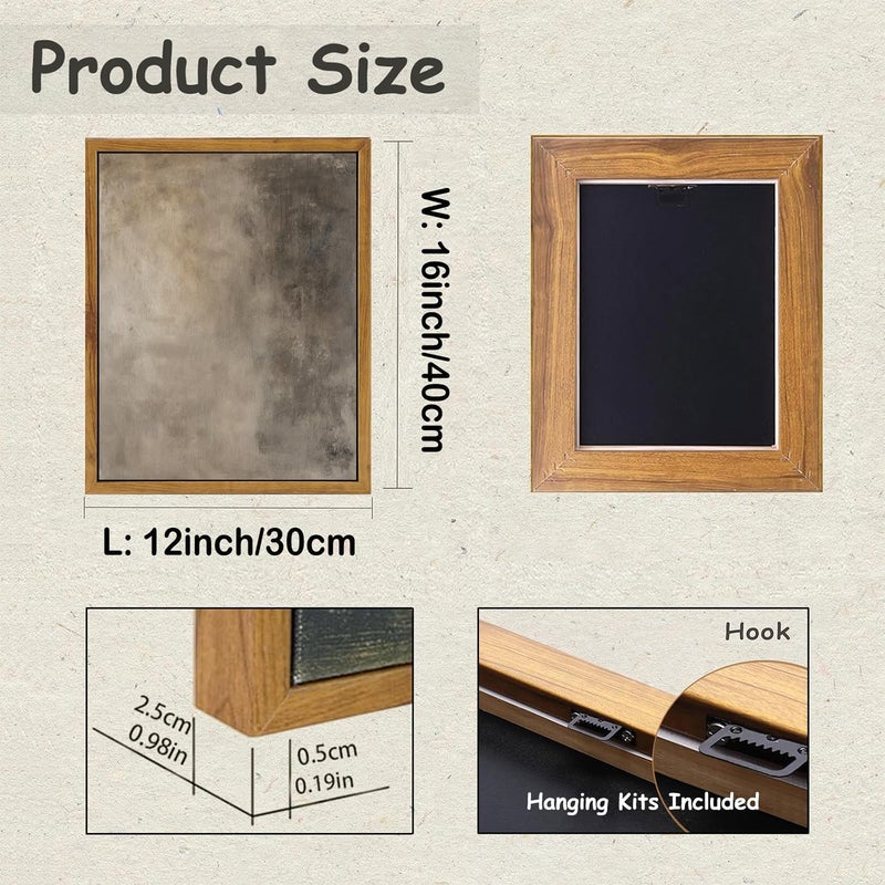KBKBART Local market compliant trusted quality Framed Neutral Wall Art, Earthy Abstract Canvas Oil Painting, Minimalist Textural Artwork Wall Decor, Neutral Gallery Art Prints for Bedroom Living Room, Gallery, Gifts for Friends or Family Practical experience crafted - Image 2