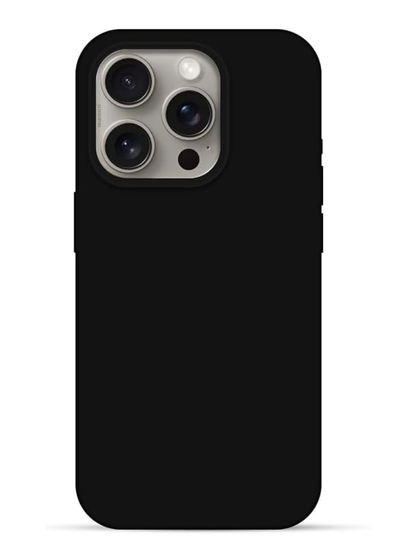 Houmt iPhone 15 Pro Max Case 6.7 Inch Liquid Gel Silicone iPhone 15 Pro Max Cover Inside Microfiber Soft Silky Touch Anti-Scratch Thin Shockproof Cover Compatible with iPhone 15 Pro Max - Image 1