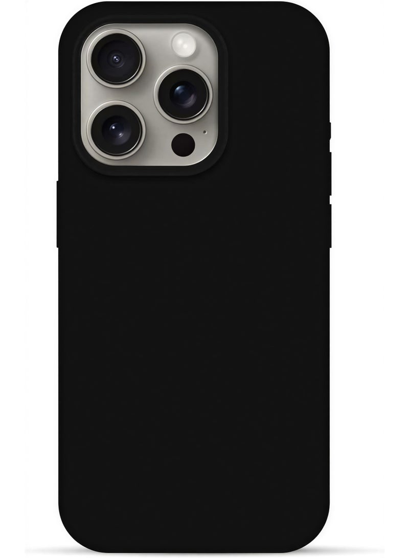 Houmt iPhone 15 Pro Max Case 6.7 Inch Liquid Gel Silicone iPhone 15 Pro Max Cover Inside Microfiber Soft Silky Touch Anti-Scratch Thin Shockproof Cover Compatible with iPhone 15 Pro Max - Image 1