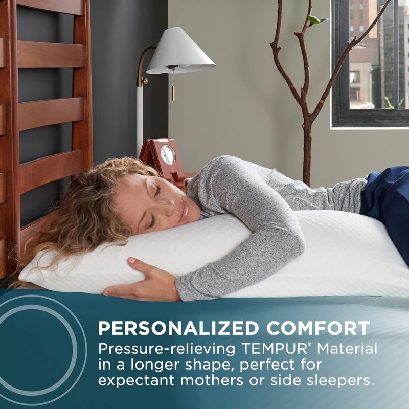 Tempur-Pedic وسادة الجسم TEMPUR من تمبور-بيديك، كوين - رغوة الذاكرة الداعمة لأقصى درجات الراحة - Image 3