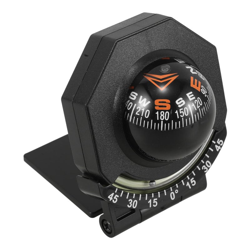 Green Luminous Folding Car Compass with Dash Mount for Marine Off Road Boat Navigation - Image 2