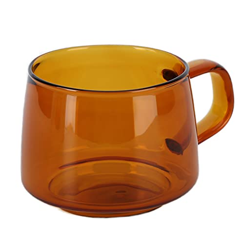 CHICIRIS Transparent Coffee Cup, 250ML High Borosilicate Glass Coffee Cup, Beverage Mug, Tea Water Milk Mug with Handle - Image 2