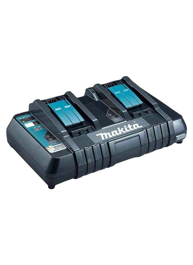 Makita - Makita 198567-1 18V Lithium-ion Power Source Kit|2x 5Ah Batteries and 1x 2 Port Charger in Makpak - Image 1