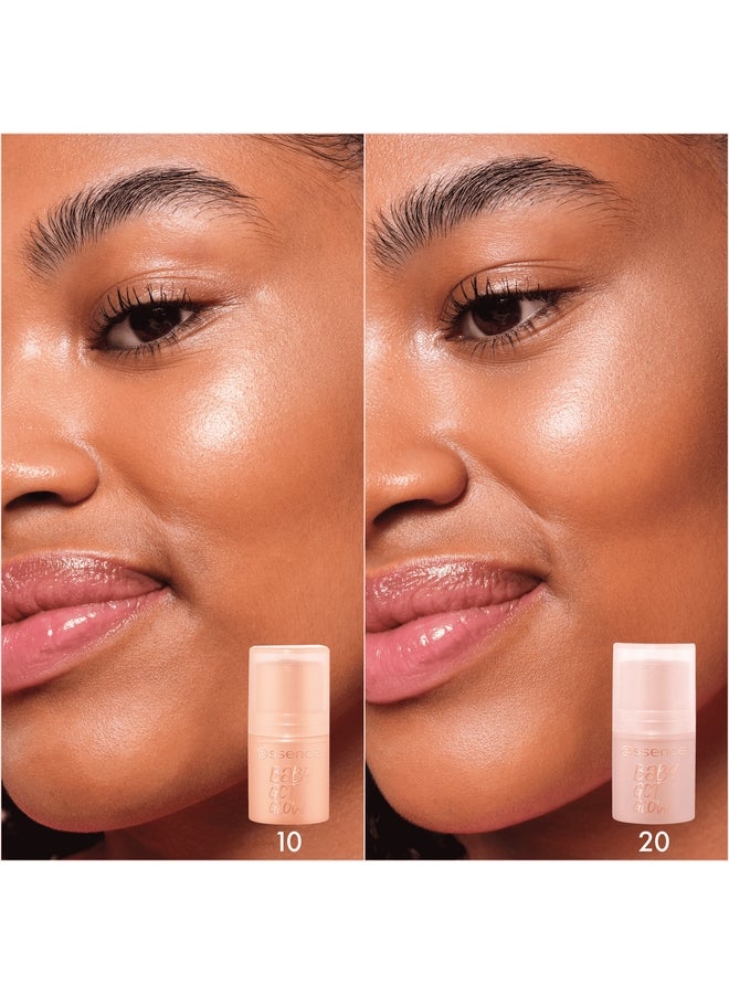 Essence Baby Got Glow Highlighter Stick 20 Rosy Glaze - Image 3
