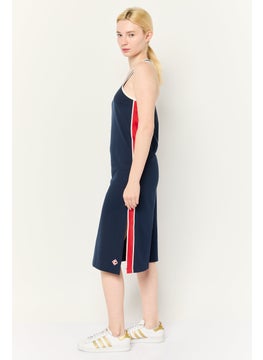 ESPRIT Women Textured Midi Dress, Multicolor  - Image 3