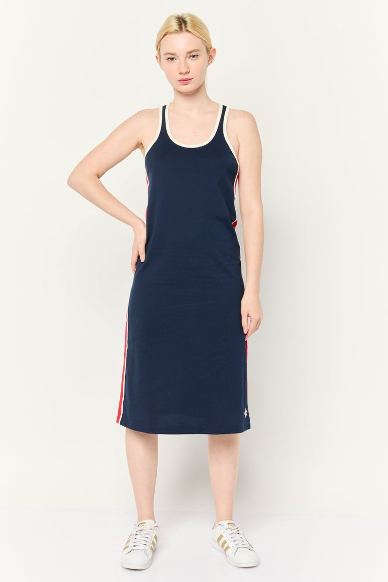 ESPRIT Women Textured Midi Dress, Multicolor - Image 1