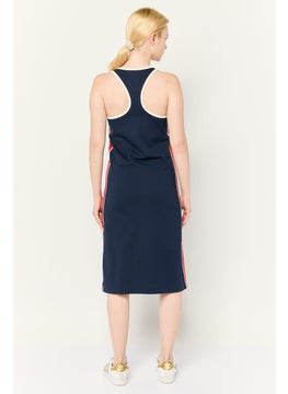 ESPRIT Women Textured Midi Dress, Multicolor  - Image 4