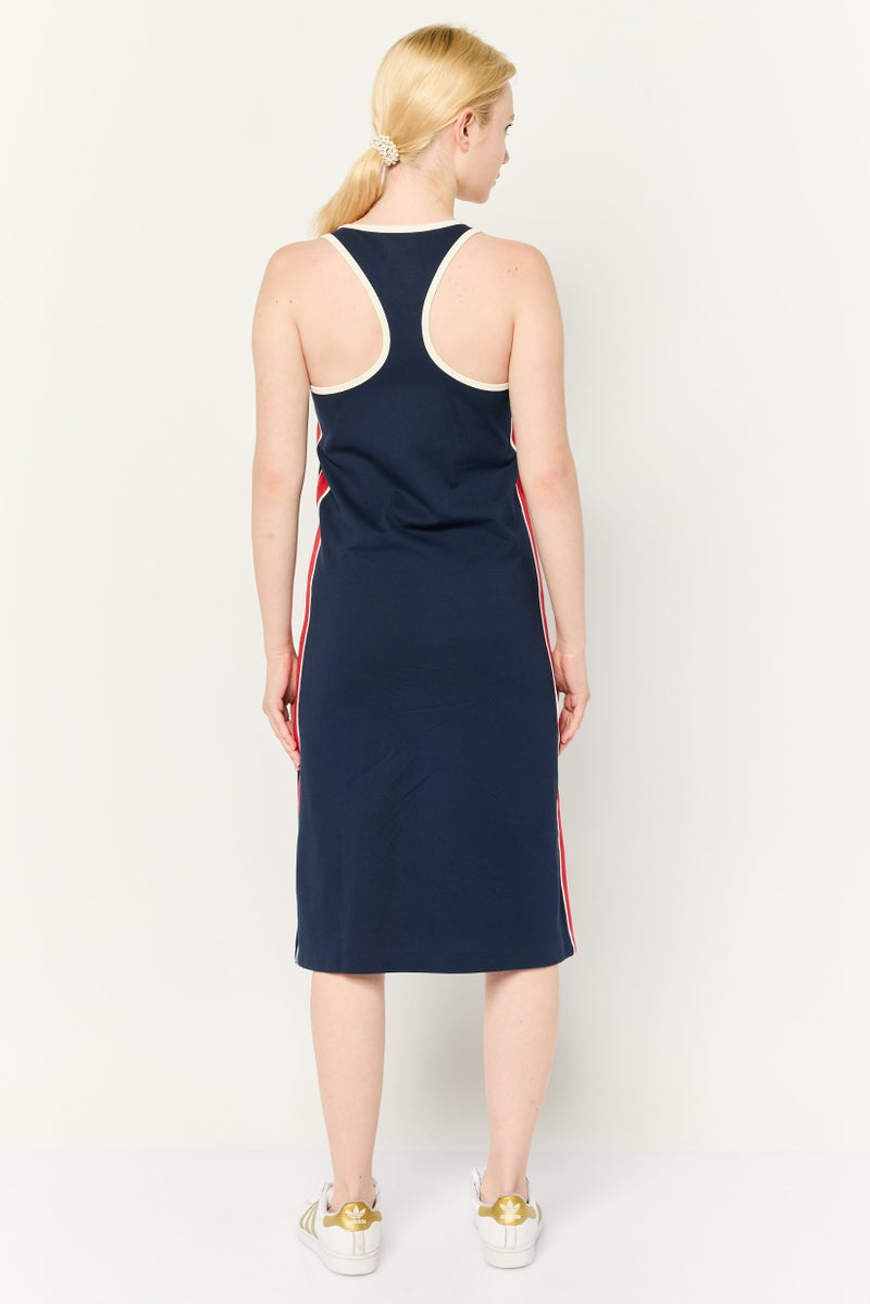 ESPRIT Women Textured Midi Dress, Multicolor - Image 4