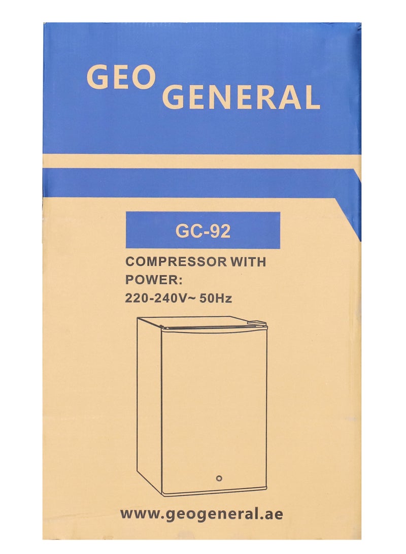 Geo General Refrigerator GC-92, 92L Capacity, 10L Freezer - Image 3