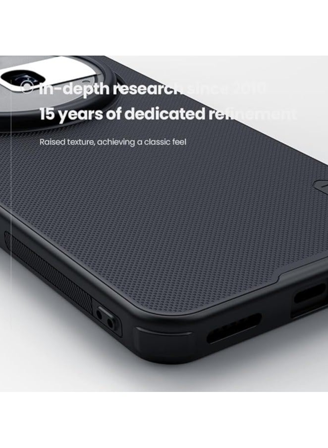 Nillkin Nothing Phone 3a Pro Case Super Frosted Shield Pro Matte All-Round Protection Anti-scratch Slim Luxury Hard Back  PC+TPU Cover Raised Bezel Camera Protect Cover for Nothing Phone 3a  Pro Black - Image 4