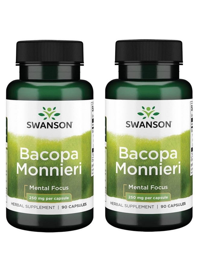 SWANSON مستخلص باكوبا مونييري من سوانسون باكوجنايز 250 ملليجرام 90 كبسولة (عبوتين) 