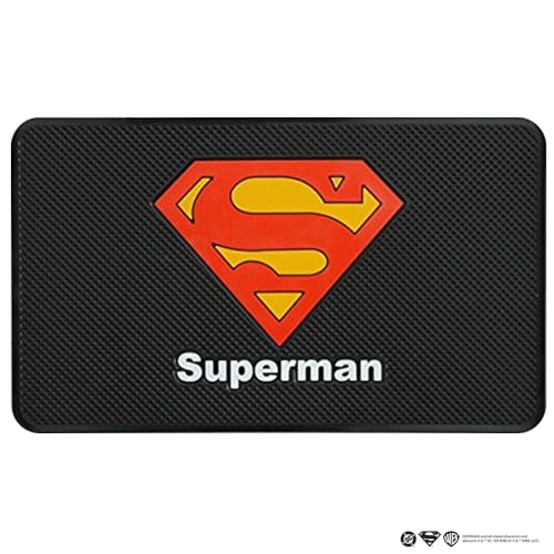 Involve your senses Involve DC Superman Logo Car Non Slip Mat | Car Dashboard Mat | Anti-Slip Rubber Pad | Universal Magic Dashboard Mat | Accessories Sticky Mat for Phone Sunglasses Keys Electronic Devices - Image 5