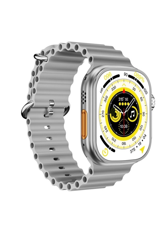 Smart Watch KW5 Ultra2 With Health Fitness Tracker Sport Watch Supports NFC addition Replacement Band  49MM-Multicolour - Image 2