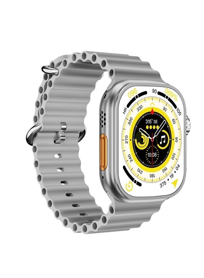 micro speed ساعة ذكية HW9 الترا ماكس مقاومة للماء IP67 مع جهاز تتبع اللياقة البدنية الصحية ساعة رياضية تدعم NFC بالإضافة إلى سوار بديل 49 ملم - متعددة الألوان - Image 4