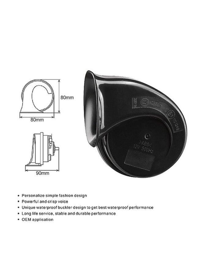 NIBEMINENT 2-Piece Universal Car Horn - Image 5