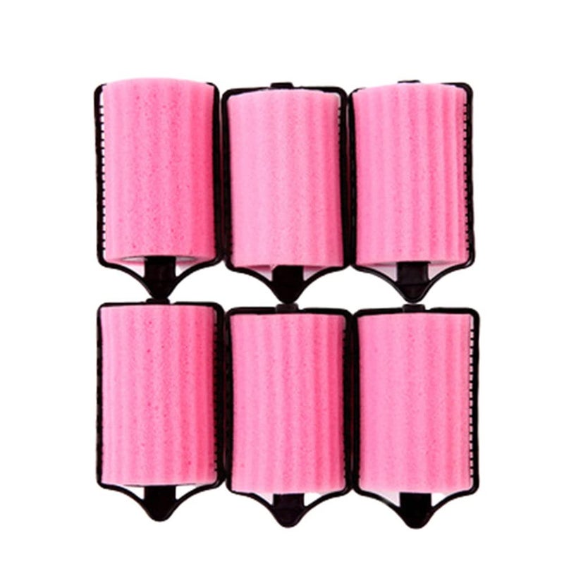 LOVEF Magic Girl Ladies Hair Care Roller Fashion Hair Style Sponge Curlers 6 PCSPack