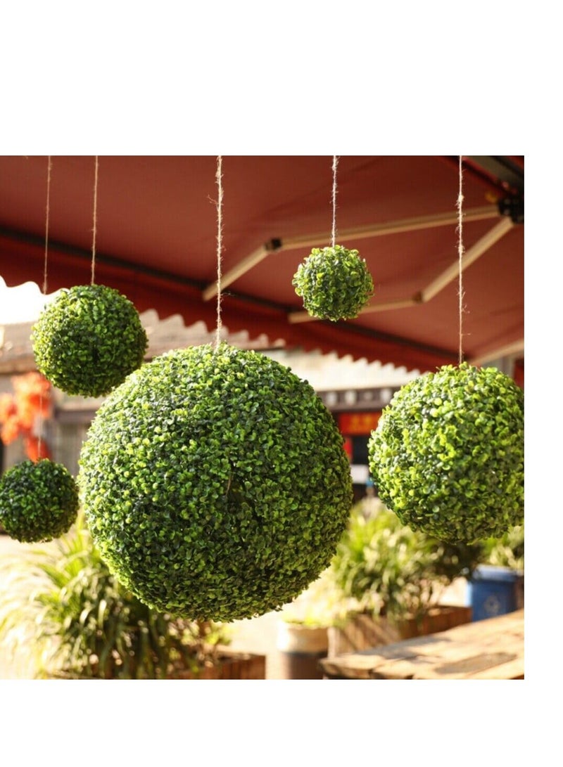 Generic FFD Artificial Topiary Ball Indoor Outdoor Fake Boxwood Plant Decorative Balls Faux Plants  - Image 5