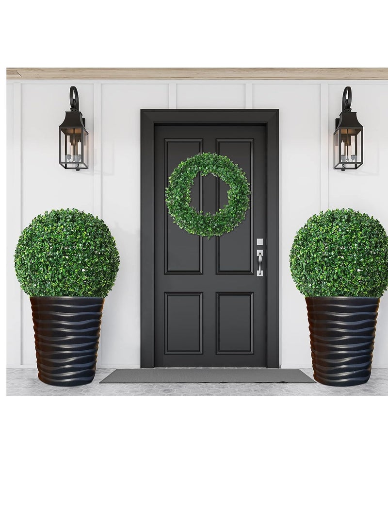 Generic FFD Artificial Topiary Ball Indoor Outdoor Fake Boxwood Plant Decorative Balls Faux Plants  - Image 4