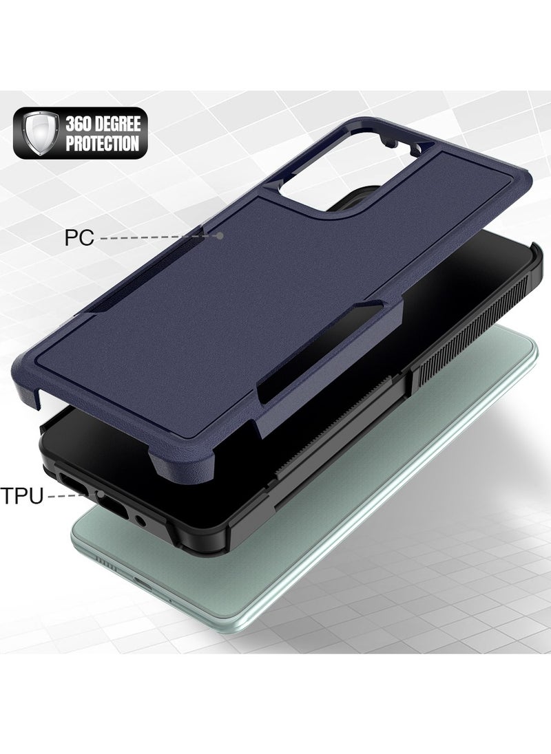 Compatible With For Samsung Galaxy A73 5G Case Dual Layer Protective Heavy Duty Cell Phone Cover Shockproof Rugged Military Protection Bumper Tough For Samsung Galaxy A73 (Blue) - pzsku/Z4F961269EB7B7B41D21AZ/45/_/1716985314/d7b109b5-2d07-4eb4-a233-398d688cec21