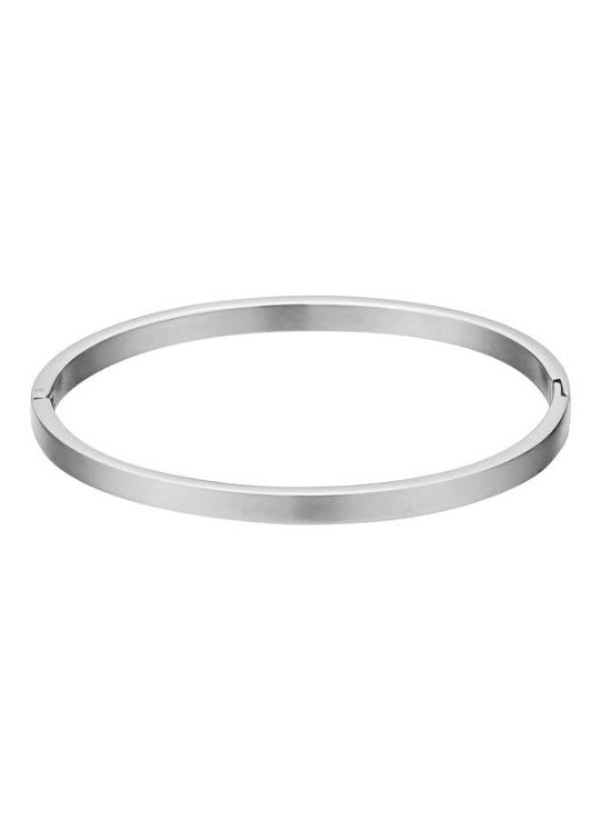 زنك سوار ZINK نسائي من الفولاذ المقاوم للصدأ باللون الفضي | ZFBR002S - Image 2