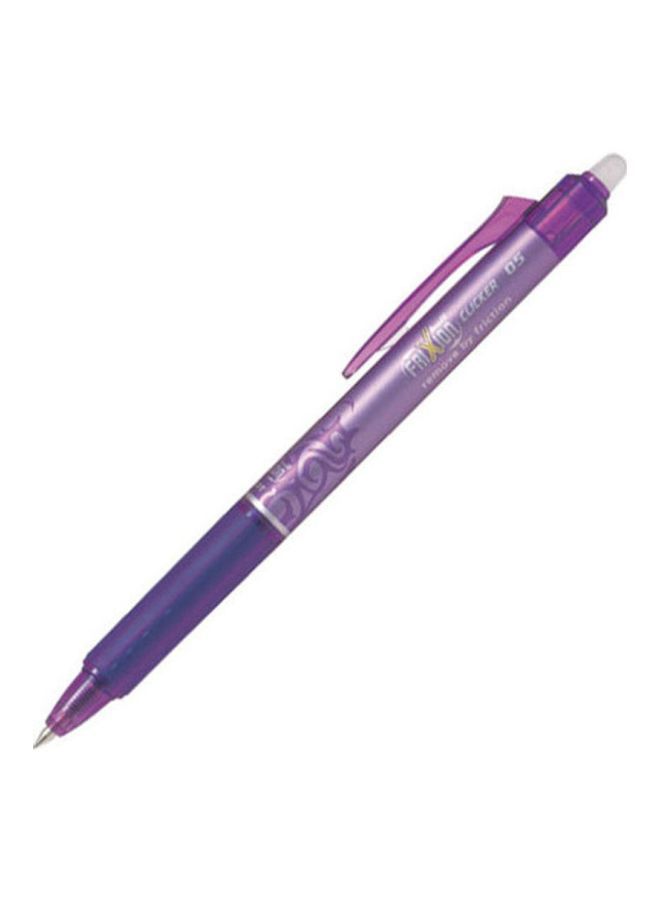 NIBEMINENT Frixion Clicker Erasable Pen Violet - Image 1