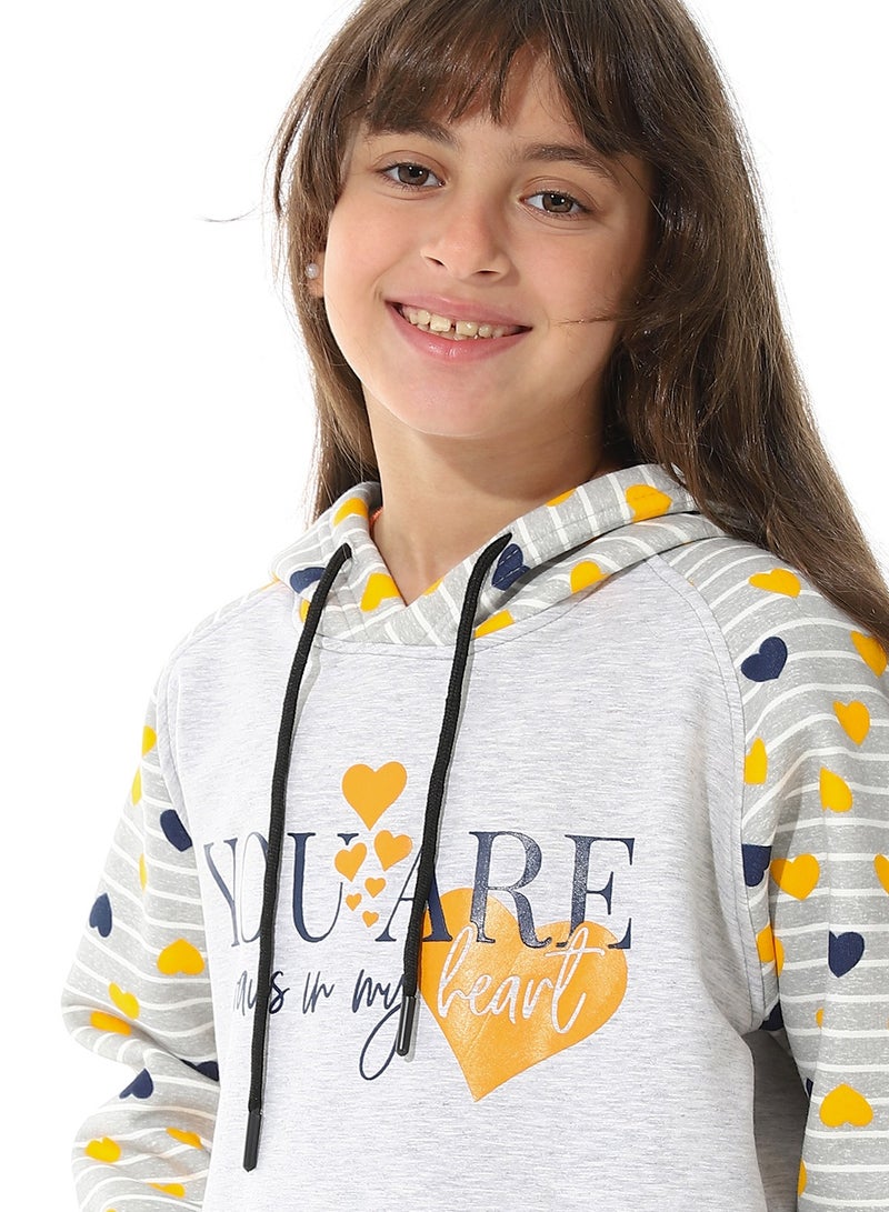 Caesar Printed CottonGirls Training Suit - Image 3