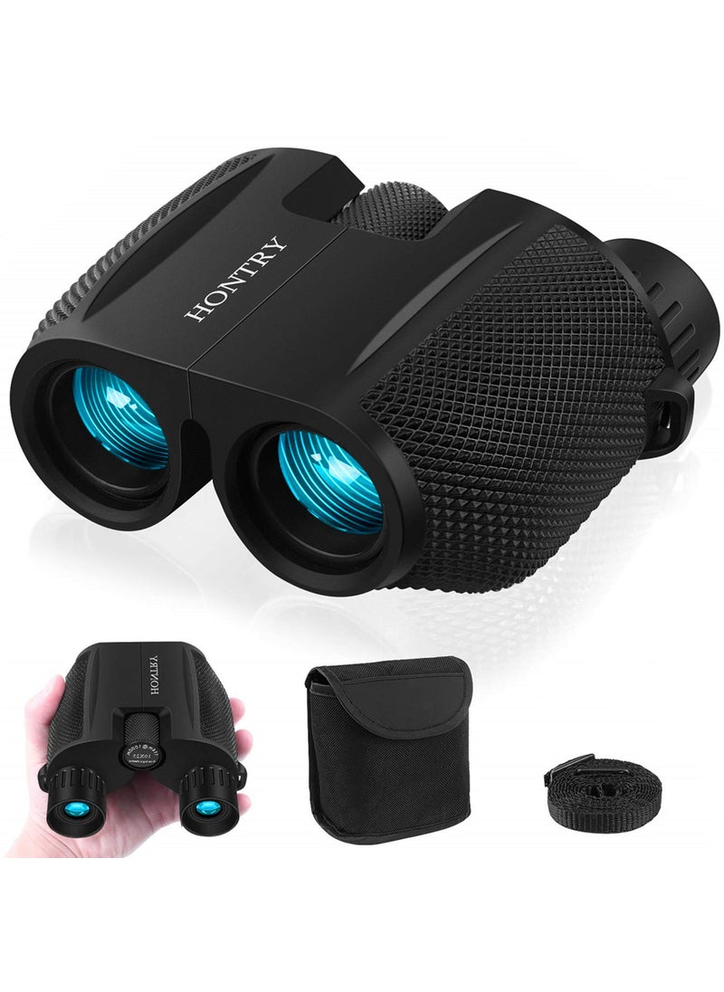 Hontry Hontry Binoculars for Adults and Kids, 10x25 Compact Binoculars for Bird Watching, Theater and Concerts, Hunting and Sport Games  - Image 1