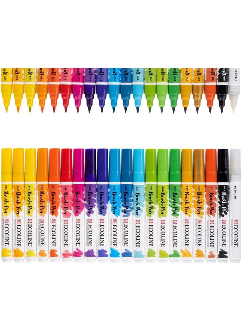 Ecoline Brush Pen 20LI Vivid Colors - pzsku/Z4F9644EC161BB26C6B0CZ/45/_/1730643288/c613f429-df71-4aee-9395-6597e6f1aec7